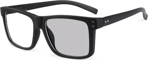 Miniatura 10 de Eyekepper Gafas de lectura fotocrómicas de transición de gran tamaño con marco grande transparente +4.0 Claro