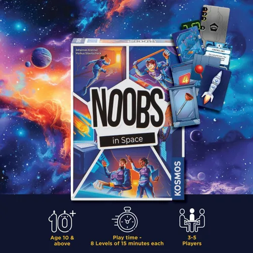 Miniatura 3 de Novatos en el espacio Juegos cooperativos Resolución de rompecabezas
