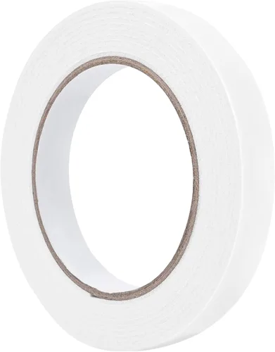 Miniatura 15 de Cinta adhesiva de espuma de doble cara 0.39 pulgadas x 5 metros, cinta adhesiva resistente para montaje, tiras adhesivas fuertes impermeables