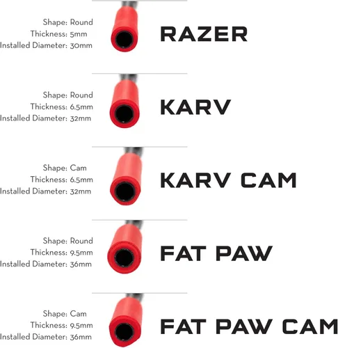 Miniatura 3 de Wolf Tooth Agarres de silicona para bicicleta de montaña: Karv