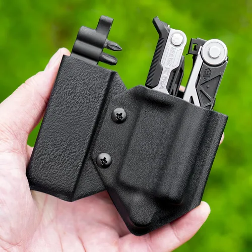 Miniatura 3 de Clip & Carry Kydex Funda multiherramienta para Gerber Center-Drive con soporte de sidecar opcional ~ Fabricado en Estados Unidos