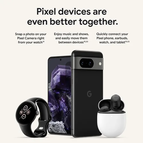 Miniatura 10 de Google Pixel 8 - Smartphone Android desbloqueado con cámara Pixel avanzada, batería de 24 horas y potente seguridad - Rosa - 128 GB