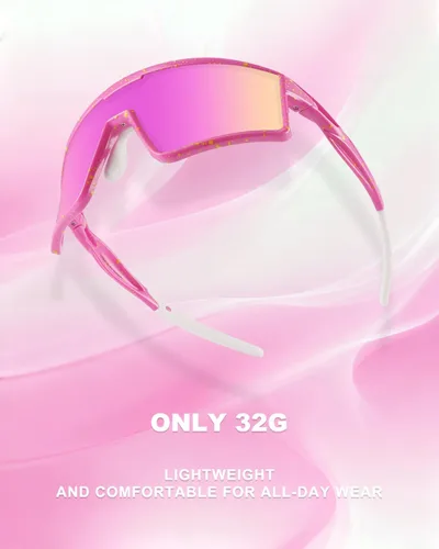Miniatura 3 de Xiyalai Gafas de sol para ciclismo para hombres y mujeres, lentes de sol deportivos con protección UV para correr, lentes de sol para béisbol