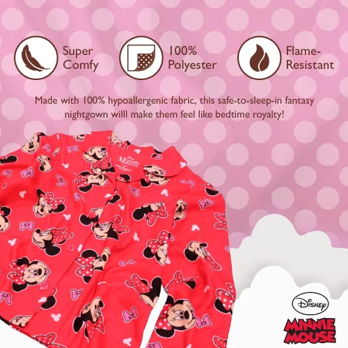 Miniatura 3 de Disney Minnie Mouse - Conjunto de pijama de 2 piezas con botones y ajuste holgado para niñas Sweet HELPER 2T Dulce ayudante