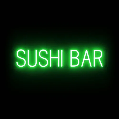 Miniatura 26 de SpellBrite Señal de PHO para restaurantes Señalización LED azul para restaurantes con LED de neón para empresas 13.2 x 6.3 pulgadas