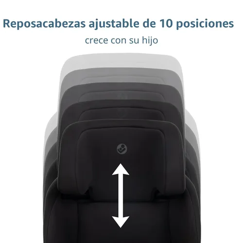 Miniatura 6 de Maxi-COSI Tanza - Asiento elevador de posicionamiento de cinturón para automóvil, sombra de mar Sombra marina