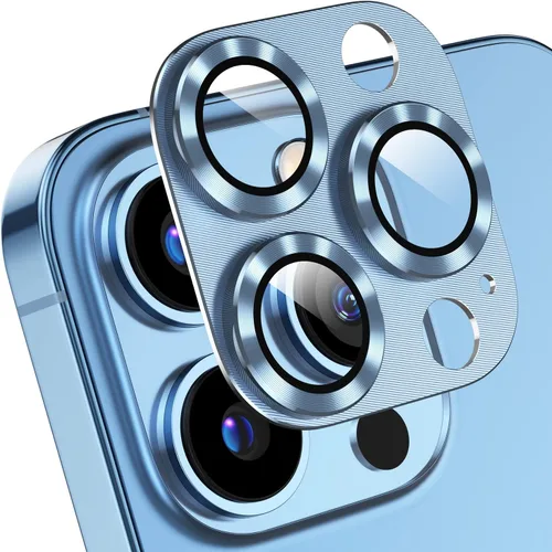 Miniatura 46 de AFARER Paquete de 2 protectores de lente de cámara para iPhone 13/iPhone 13 Mini, protector de lente de cámara Ultra HD, cubierta de cámara
