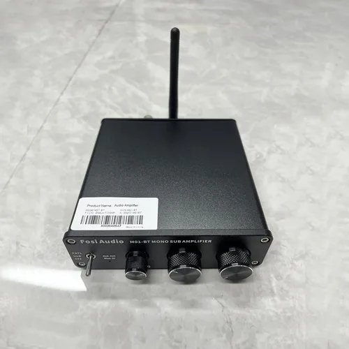 Miniatura 8 de Fosi Audio M01-BT Bluetooth 5.0 300 vatios amplificador de subwoofer de cine en casa de frecuencia completa Mini audio estéreo Hi-Fi mono