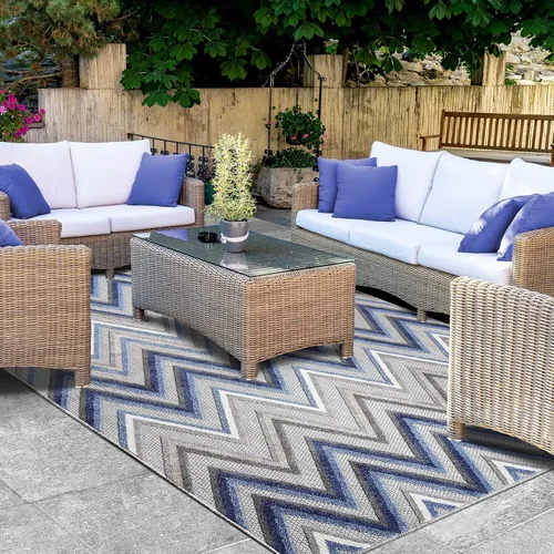 Miniatura 26 de SUPERIOR - Alfombra de interior y exterior, perfecta para patio, dormitorio, cocina, sala de estar, entrada, cuarto de juegos, guardería, cubierta