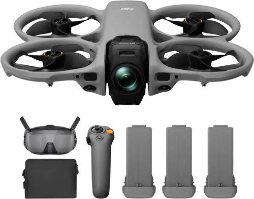 Miniatura 12 de DJI Avata 360 (RC 2), dron de 360 ° con imágenes de 1 pulgada 8K 360° para FPV y filmación aérea, dron con cámara de 360° con protector de hélice.