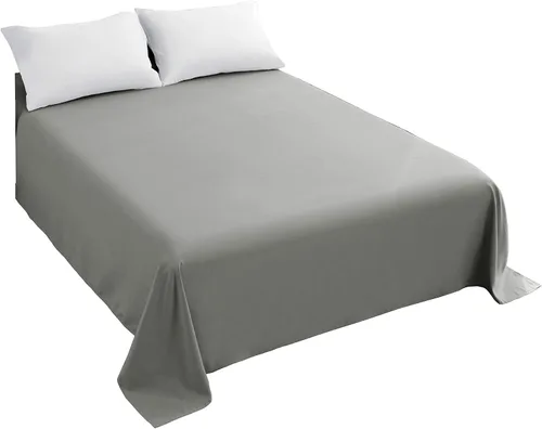 Miniatura 21 de Sfoothome Sábana encimera azul real, sábana superior de microfibra ultra suave y cómoda tamaño Queen