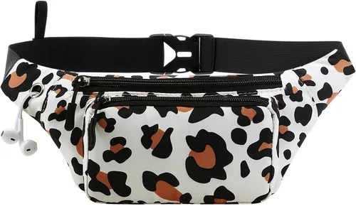 Miniatura 14 de HUA ANGEL Riñonera cruzada para mujeres y hombres, riñoneras de moda, bolsas cruzadas, cinturón, bolsa de teléfono para viajes deportivos