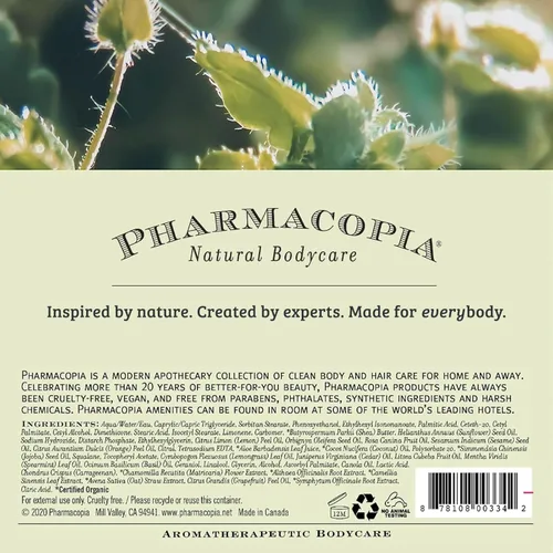 Miniatura 9 de Pharmacopia Acondicionador Verbena - Hidratante natural para el cuero cabelludo, vegano y libre de crueldad animal con manteca de karité, aloe vera