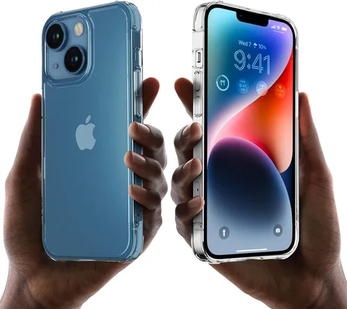 Miniatura 5 de Mkeke para Funda de iPhone 14 para iPhone 13 Funda Transparente Claro Amortiguadores de Choque Fundas para iPhone 13/14 Funda de Teléfono