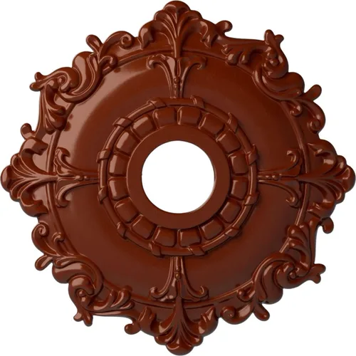 Miniatura 43 de Ekena Millwork CM18RL medallón de techo Riley de 18 in (diam. ext.) x 3 1/2 in (diam. int.) x 1 1/2 in, CM18RL Primed