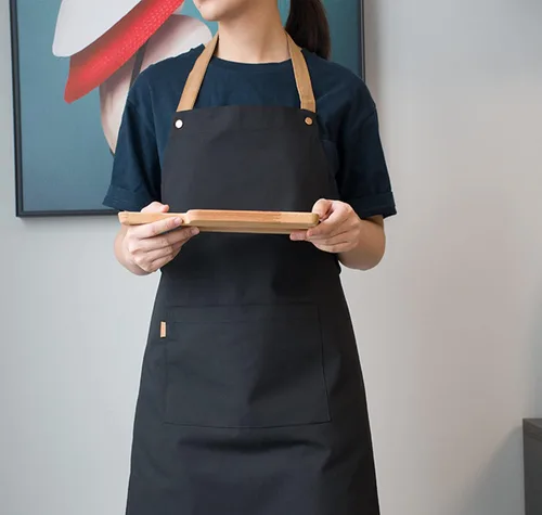 Miniatura 2 de Delantal personalizado personalizado para mujeres/hombres, delantales de cocina ajustables para estilistas de peluquería, delantales impermeables