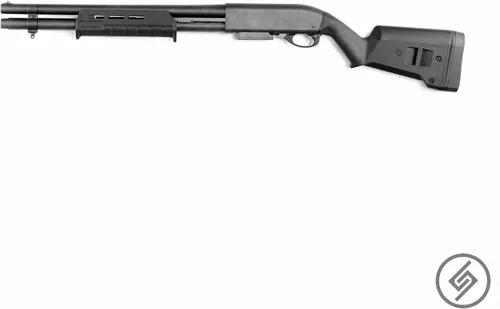 Miniatura 5 de Spartan Mounts para Remington 870 Sistema de organización de almacenamiento de exhibición de escopeta de pared Diseño único de perfil bajo