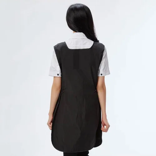 Miniatura 3 de Surrui Peluquero estilista smocks delantal salón peluquería peluquero Cabo chefs camareros sin mangas ropa de trabajo chaleco