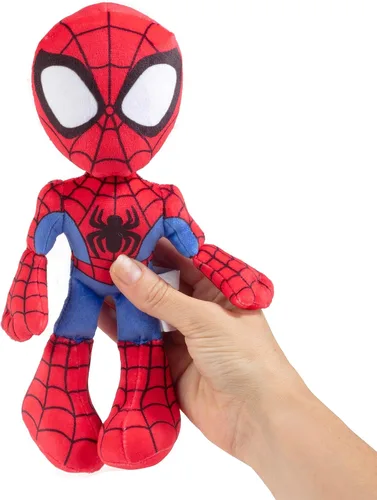 Miniatura 6 de Marvel Spidey & His Amazing Friends - Juego de 3 peluches de 8 pulgadas, Spider-Man, Miles Morales, Gwen Stacy Ghost - Figuras de juguete de peluche