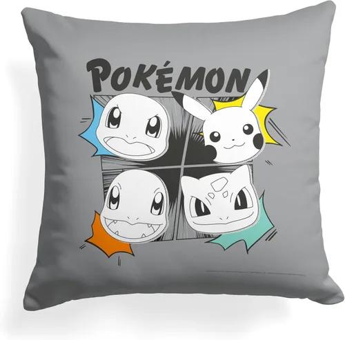 Miniatura 8 de NORTHWEST Almohada Pokémon, 18 x 18 pulgadas, para salir Ve afuera