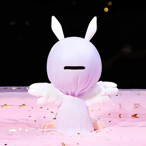 Miniatura 4 de Blessing Angel - Bonita alcancía para niñas, es un regalo único perfecto, decoración de guardería, recuerdo, regalo de bautismo de bebé o alcancía