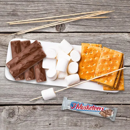 Miniatura 5 de 3 Musketeers - Barras de caramelo de chocolate con leche - Barras de chocolate de tamaño natural, barra de caramelo de 1.92 onzas (paquete de 36)