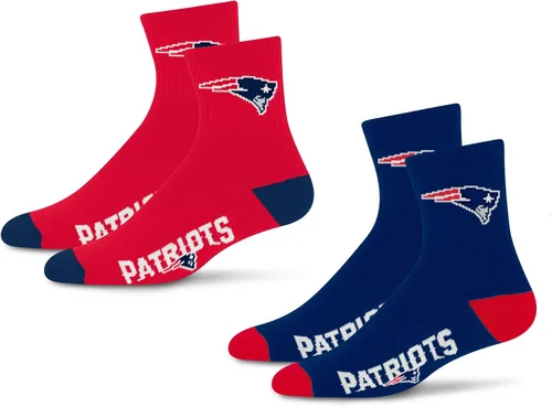 Miniatura 17 de For Bare Feet Calcetines quarter NFL unisex para adultos