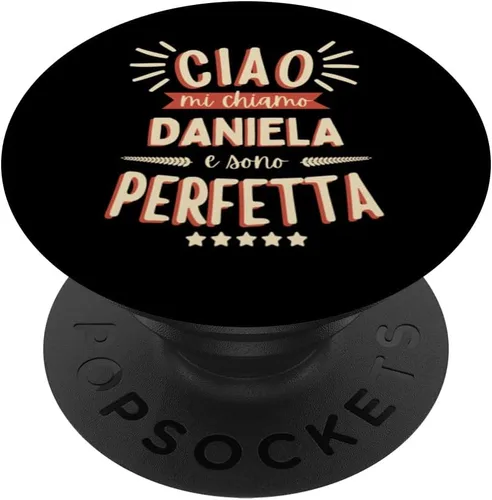 Miniatura 6 de Daniela Idea Regalo Personalizzata Amica Nome Divertente PopSockets MagSafe PopGrip for iPhone