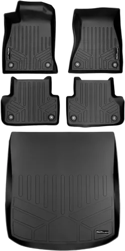 Miniatura 18 de MAXLINER Juego de alfombrillas de piso y forros de primera fila para Audi A4 / S4 Sedan / A4 Allroad 2017-2025