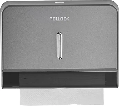 Miniatura 11 de Dispensador de toallas de papel para montaje en pared, dispensador de toallas de mano plegado múltiple/triple en C, dispensador de toallas de papel