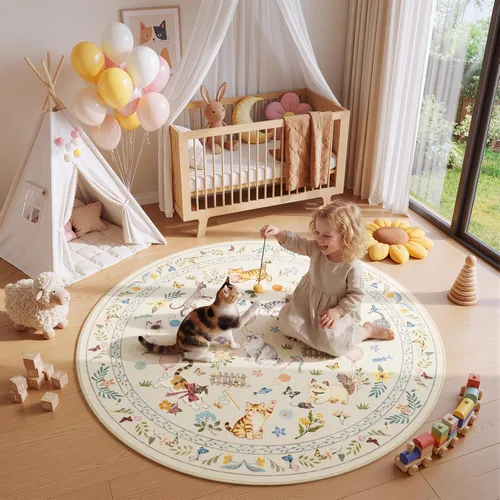 Miniatura 36 de Unirea Alfombra pequeña lavable beige de 2 x 3 para puerta de entrada interior, antideslizante, alfombra de entrada de animales suave para cocina