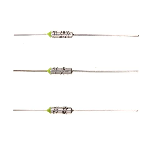 Miniatura 24 de Fusible térmico de temperatura metálica RY65 149.0 °F 149 ℉ 10A 250V 10 piezas