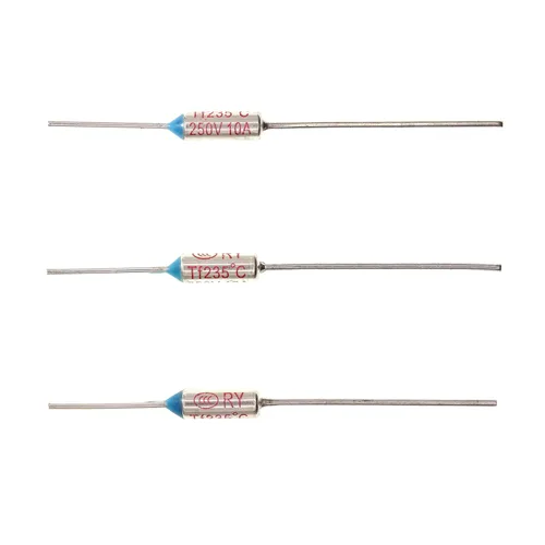 Miniatura 20 de Fusible térmico de temperatura metálica RY65 149.0 °F 149 ℉ 10A 250V 10 piezas