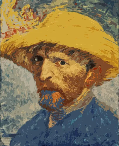Miniatura 8 de Serie de Obras Maestras de Vincent Van Gogh Pintura por Números para Adultos de Tucocoo, Kits de Pintura por Números DIY para Adultos Principiantes
