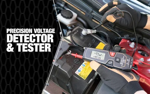 Miniatura 2 de Southwire Tester LCD 600VAC/VDC NCV - Detecta automáticamente voltaje de CA o CC - Luz de trabajo integrada - Pantalla retroiluminada - Detección