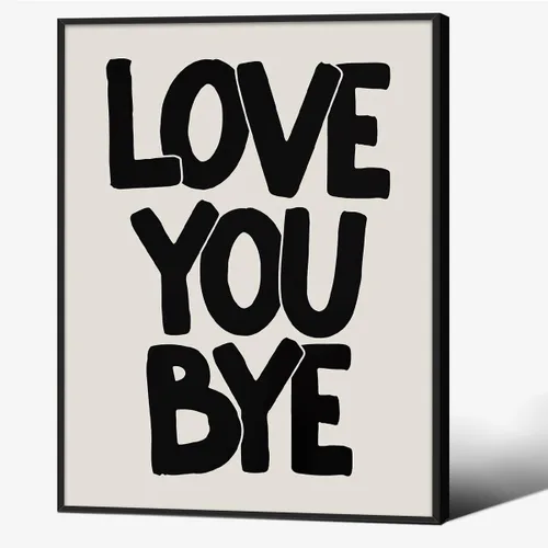 Miniatura 16 de OMANI Arte de pared con citas en blanco y negro, minimalista de moda, con texto en inglés "You Look Good", impresiones en lienzo con azulejos Citas