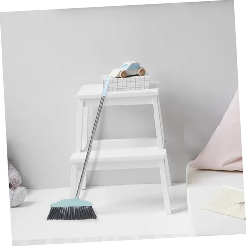 Miniatura 4 de Pala de basura Barrido de basura Besom Equipo de limpieza del hogar Escoba Mango de metal Escoba Familia Limpieza Escoba Escoba Limpieza Escoba
