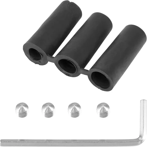 Miniatura 7 de X AUTOHAUX 1 juego de 5 velocidades universal de coche ajustable perilla de palanca de cambios de aleación de aluminio multicolor para la mayoría