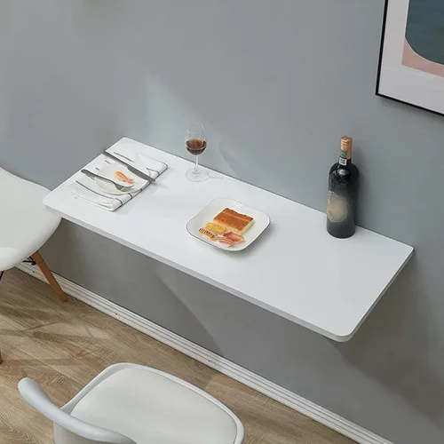 Mesa plegable de madera, mesa de comedor flotante, escritorio de ordenador multifunción, mesa de escritura para niños, mesa de trabajo, 18 tamaños,
