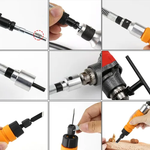 Miniatura 3 de AUNMAS Cuchillo de grabado de cincel eléctrico para carpintería, accesorios de herramienta para carpintería y grabador, 5 cuchillas y 1 llave