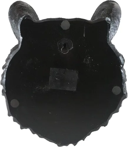 Miniatura 6 de Ebros Gift The Brave - Placa decorativa de pared con cabeza de oso negro de 8 pulgadas de alto, taxidermia, escultura artística con diseño de oso