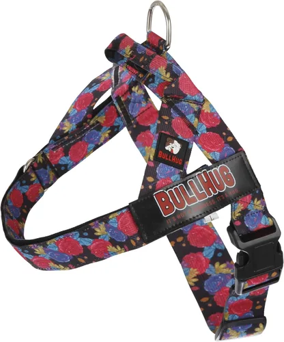 Miniatura 77 de BULLHUG Arnés ajustable para perro, sin tirones, sin estrangulamiento, para bulldogs ingleses, bulldogs franceses, pugs y razas de pecho ancho