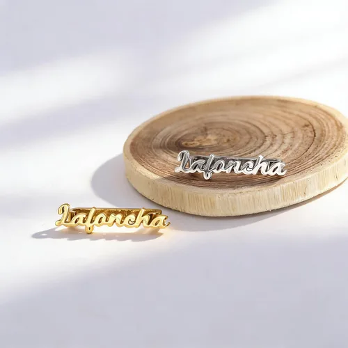 Miniatura 4 de Custom Engraved Various Font Styles Metal Watch Buckle - Personalized Name Stainless Steel Clasp, Adjustable Smartwatch Accessory, Compatible with