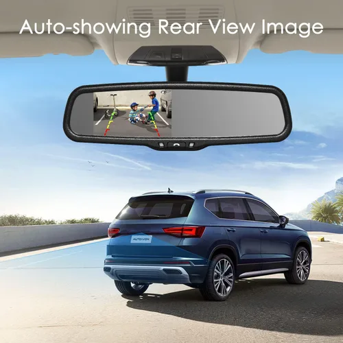 Miniatura 4 de Cámara espejo AUTO-VOX M8 con pantalla táctil IPS de 4.5" Full HD 1080p.