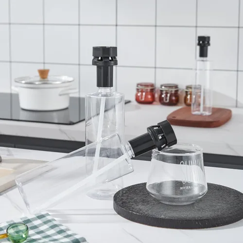 Miniatura 8 de Botella dispensadora de jabón actualizada para fregadero de cocina, botella de repuesto (500ML/17oz) DJS-ZYP-DJT-TM