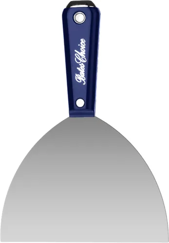 Miniatura 7 de Bates Choice Cuchillo de masilla flexible de acero al carbono de 5 pulgadas, raspador de metal, cuchillo de spackle para paneles de yeso, Negro