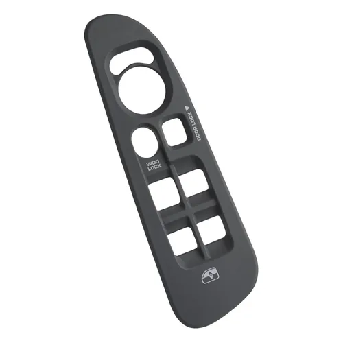 Bisel del interruptor de ventana de puerta Gray Master Power del lado delantero del conductor | para Dodge Ram 1500 2500 3500 Quad Cab 2002-2008,