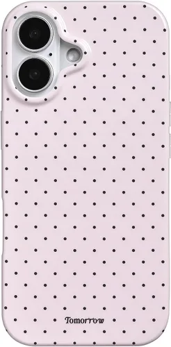 Miniatura 66 de inewateri Funda compatible con iPhone 11 con bonito diseño estético de lunares a la moda, fundas simples para TPU suave, funda de protección Negro