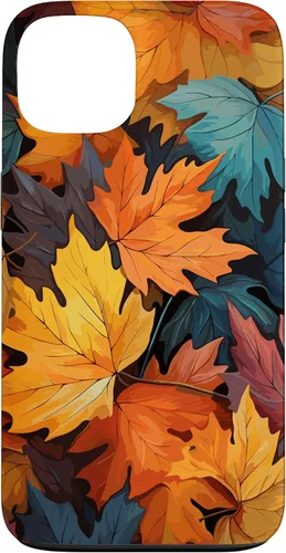 Miniatura 7 de Colorful Leaves Otoño y Otoño Tema, Otoño Color Funda para iPhone 17