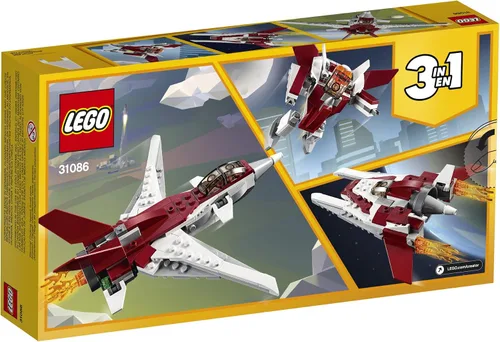 Miniatura 5 de LEGO Creator 3 en 1 Futuristic Flyer 31086 Kit de construcción (157 piezas)